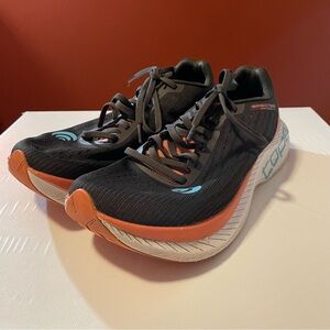 Topo Women’s Specter Road Running Espresso Brown‎ & Peach Lace Up Athletic Shoes